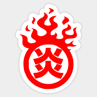 Flame Sticker